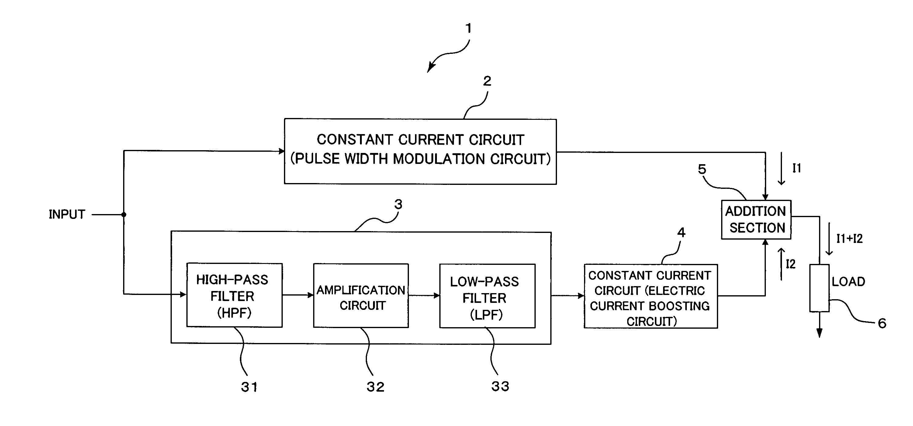 Broadband pulse width modulation circuit and optical amplifier using the same