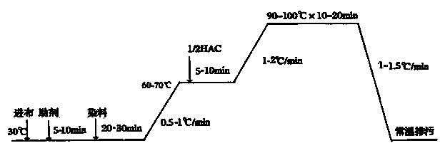 Production process of thin nylon elastic adhesive-bonded interlining