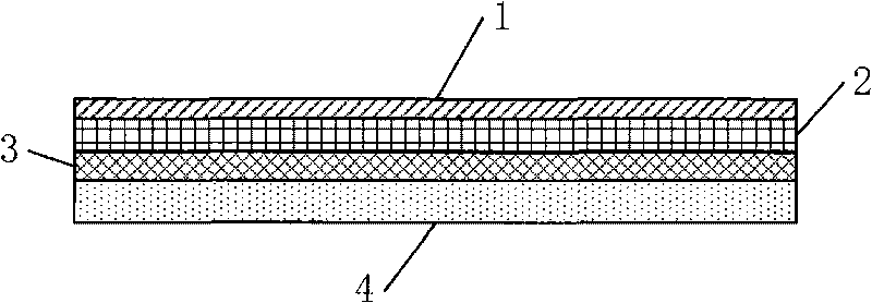 Improved sticking touch control panel body and manufacture method thereof