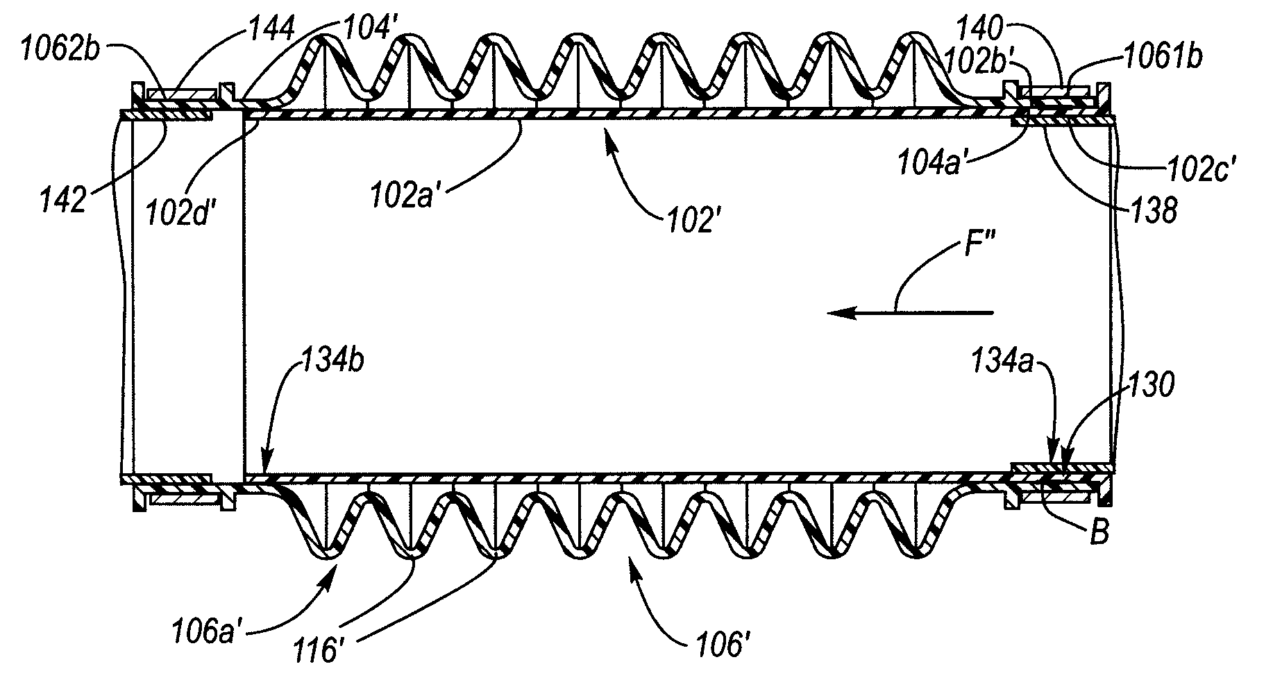 Flexible Sleeve Liner for a Convolute Duct