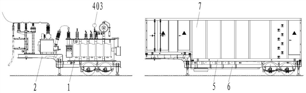 Intelligent vehicle-mounted mobile transformer substation