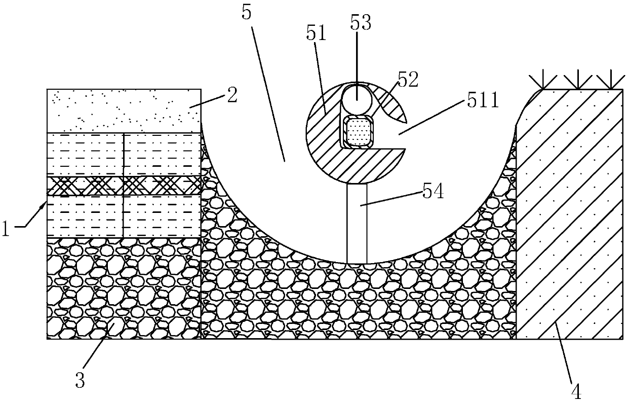 Environment-friendly road and method for preparing environment-friendly road paving blocks