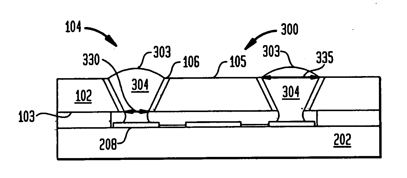 Structure and method of making lidded chips