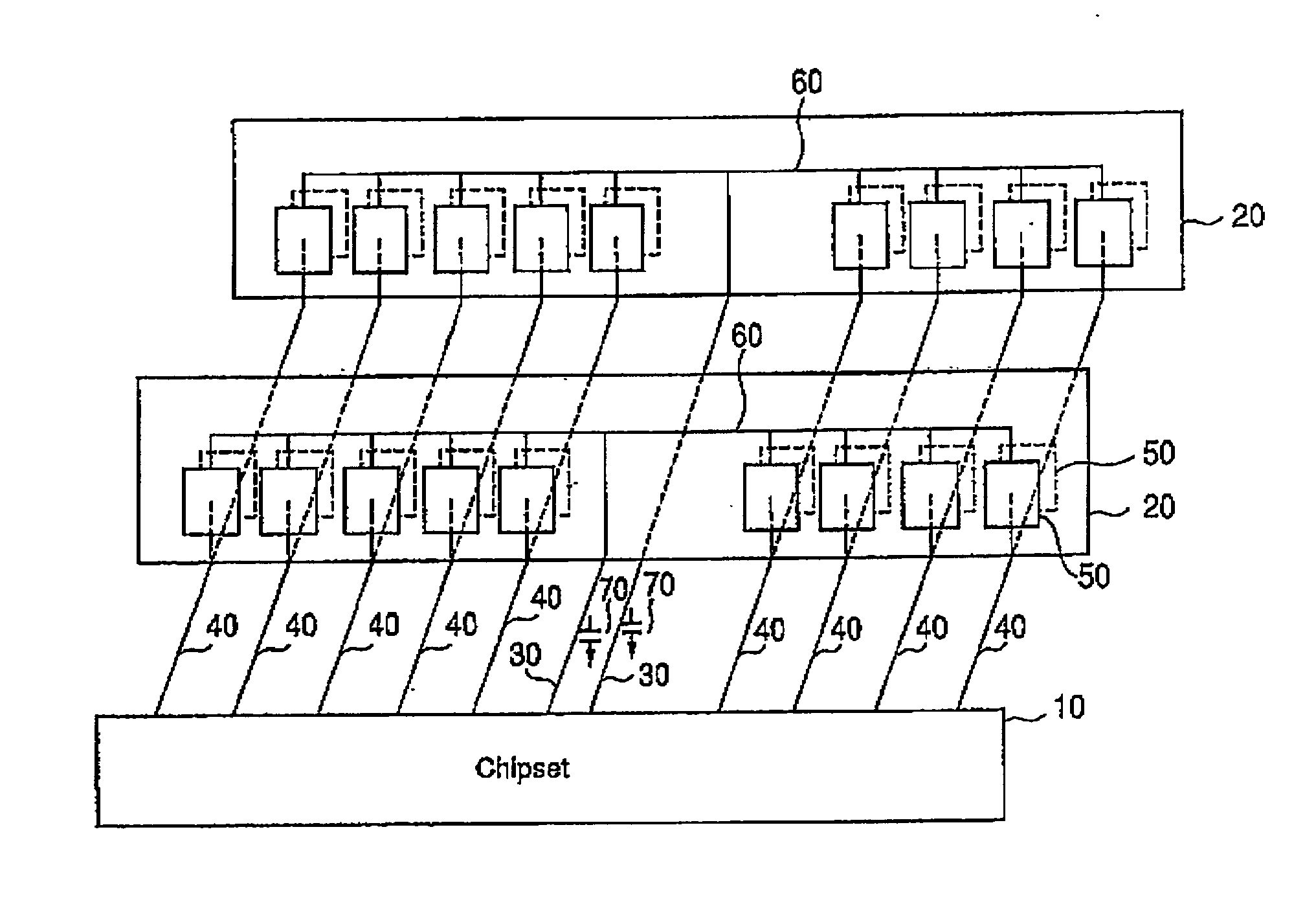 Unbuffered memory system