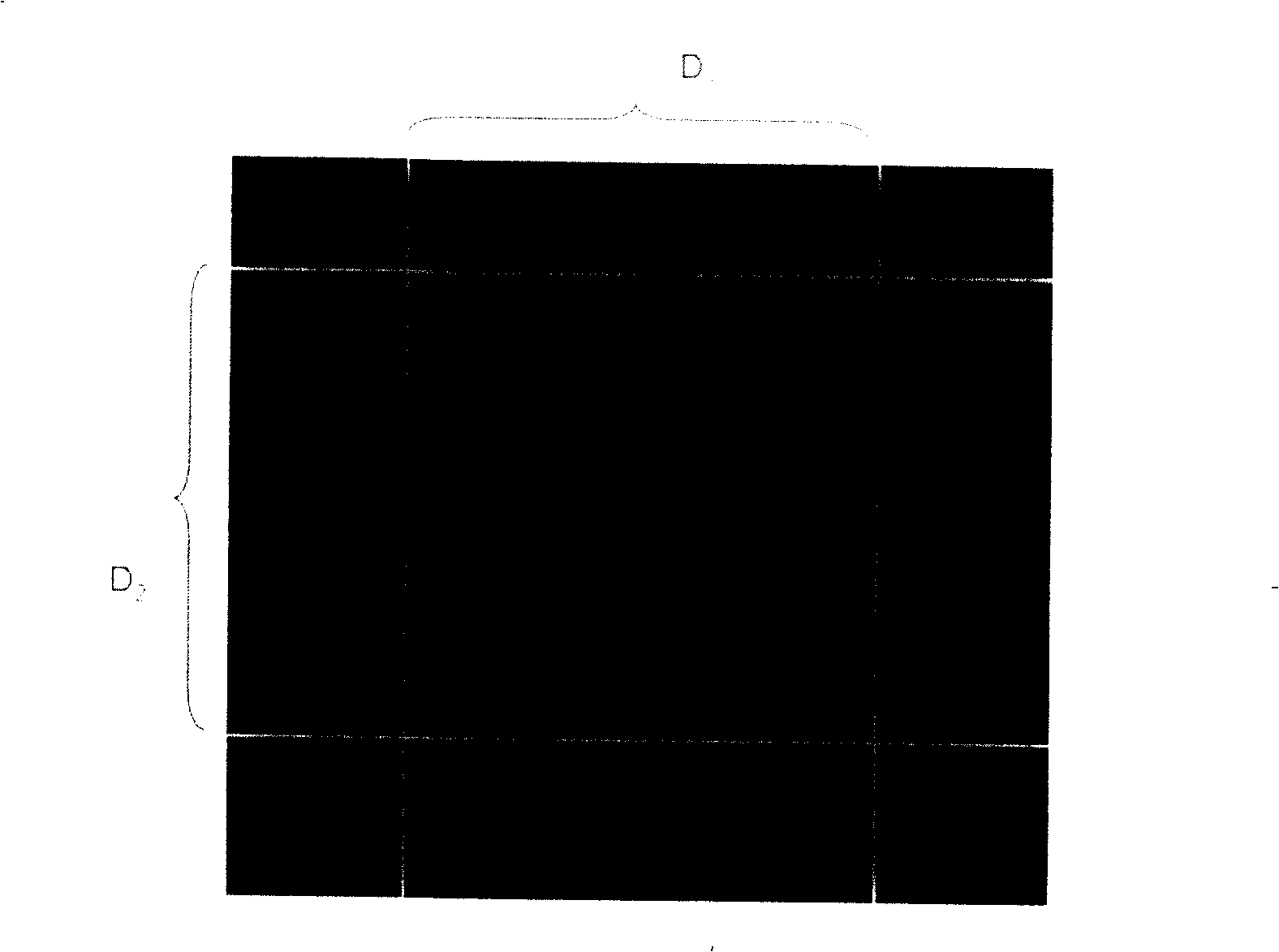 Telescope all-weather self-calibrating deflection/displacement measuring device and method