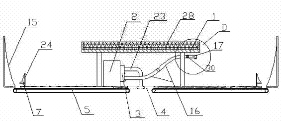 Table tennis ball collecting device