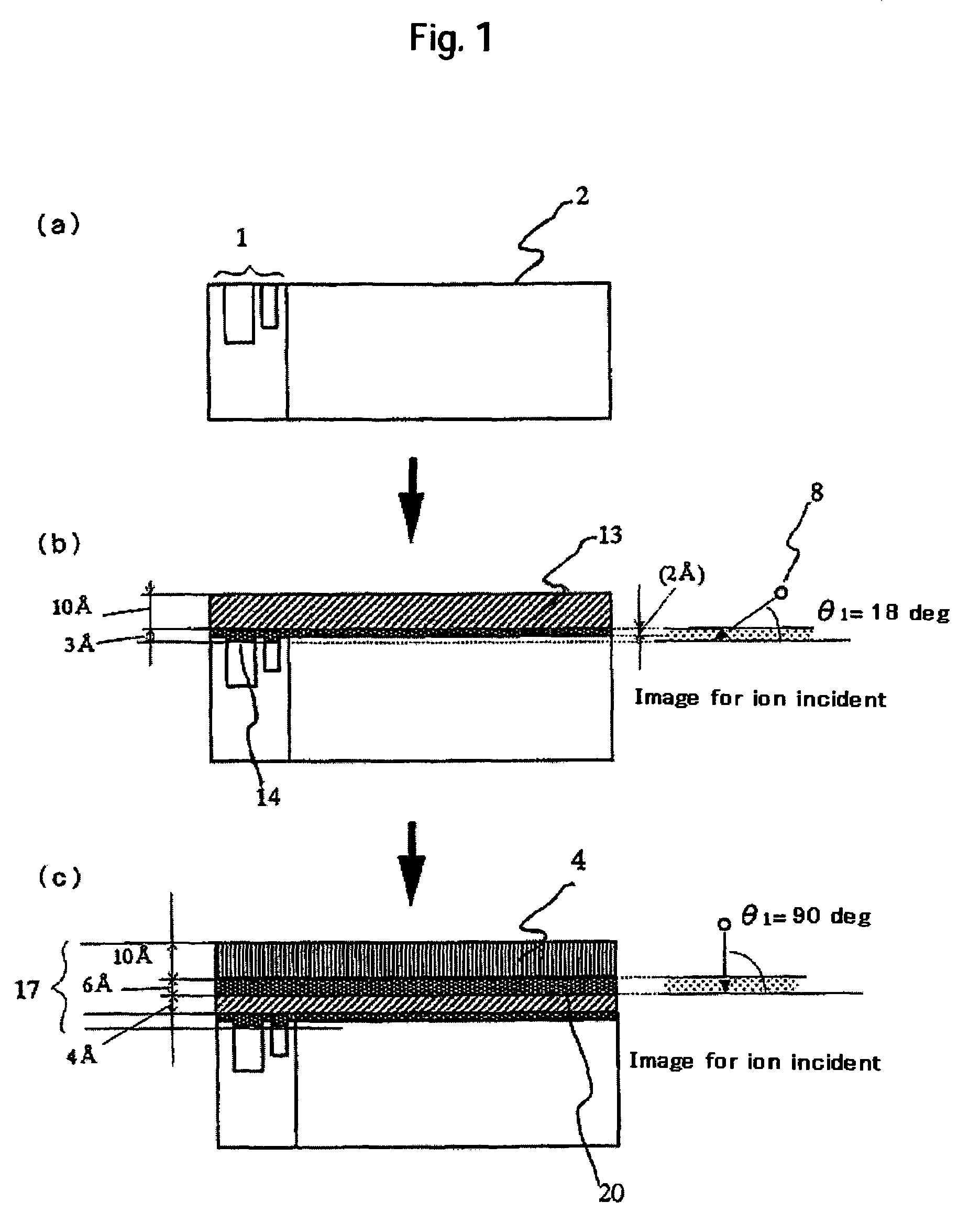 Magnetic head with air bearing surface protection film and manufacturing method thereof