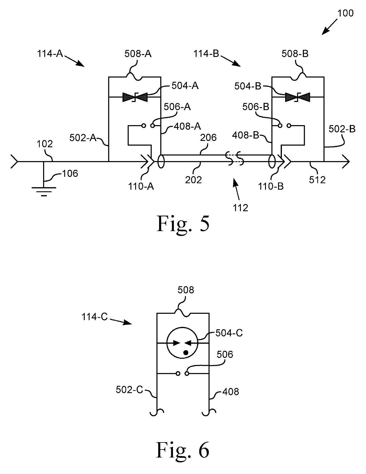 Lightning resistant gas tubing system