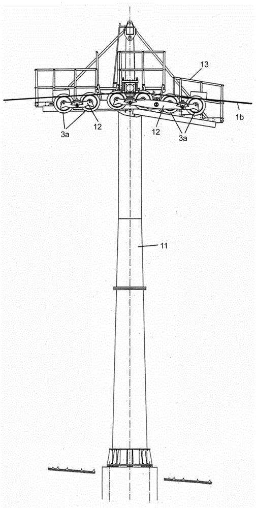 Rollers, especially track rollers or load rollers for aerial ropeway systems