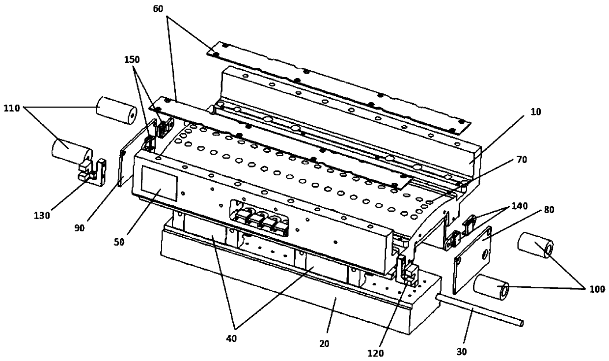 Linear motor rotor sliding table