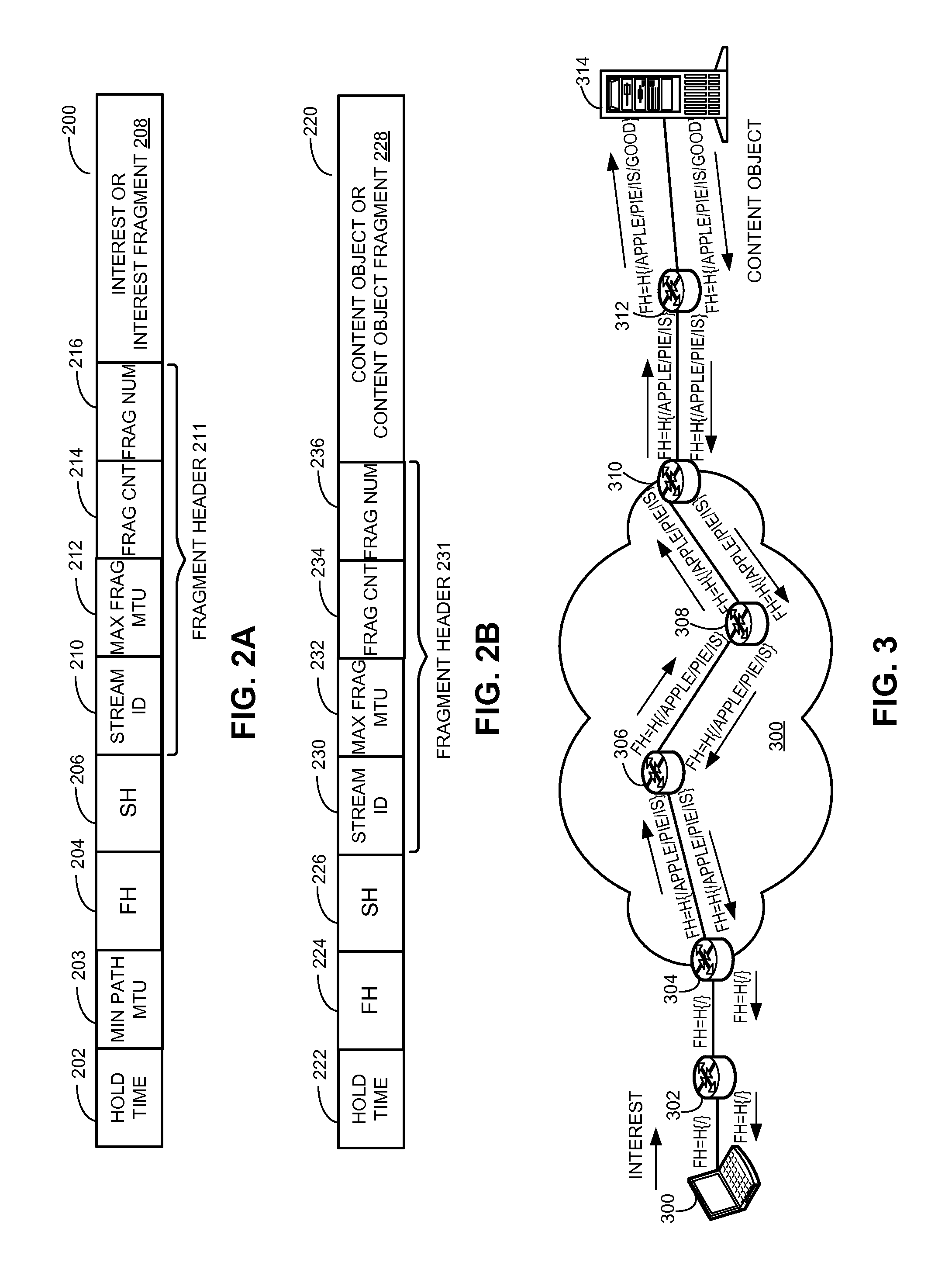 System and method for minimum path mtu discovery in content centric networks