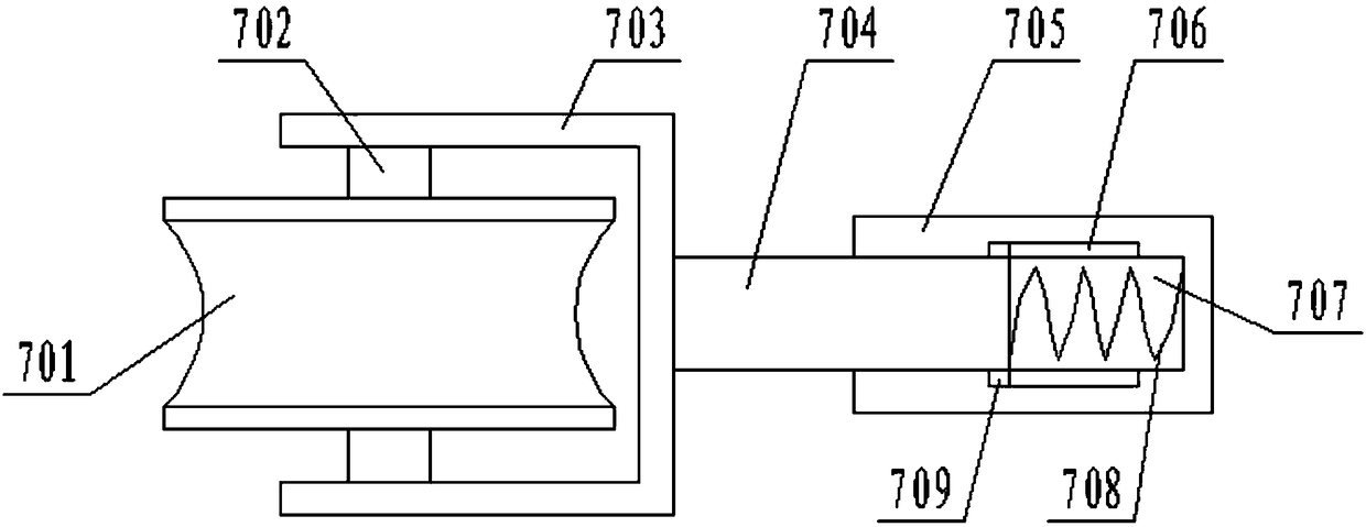 Quartz glass cleaning device