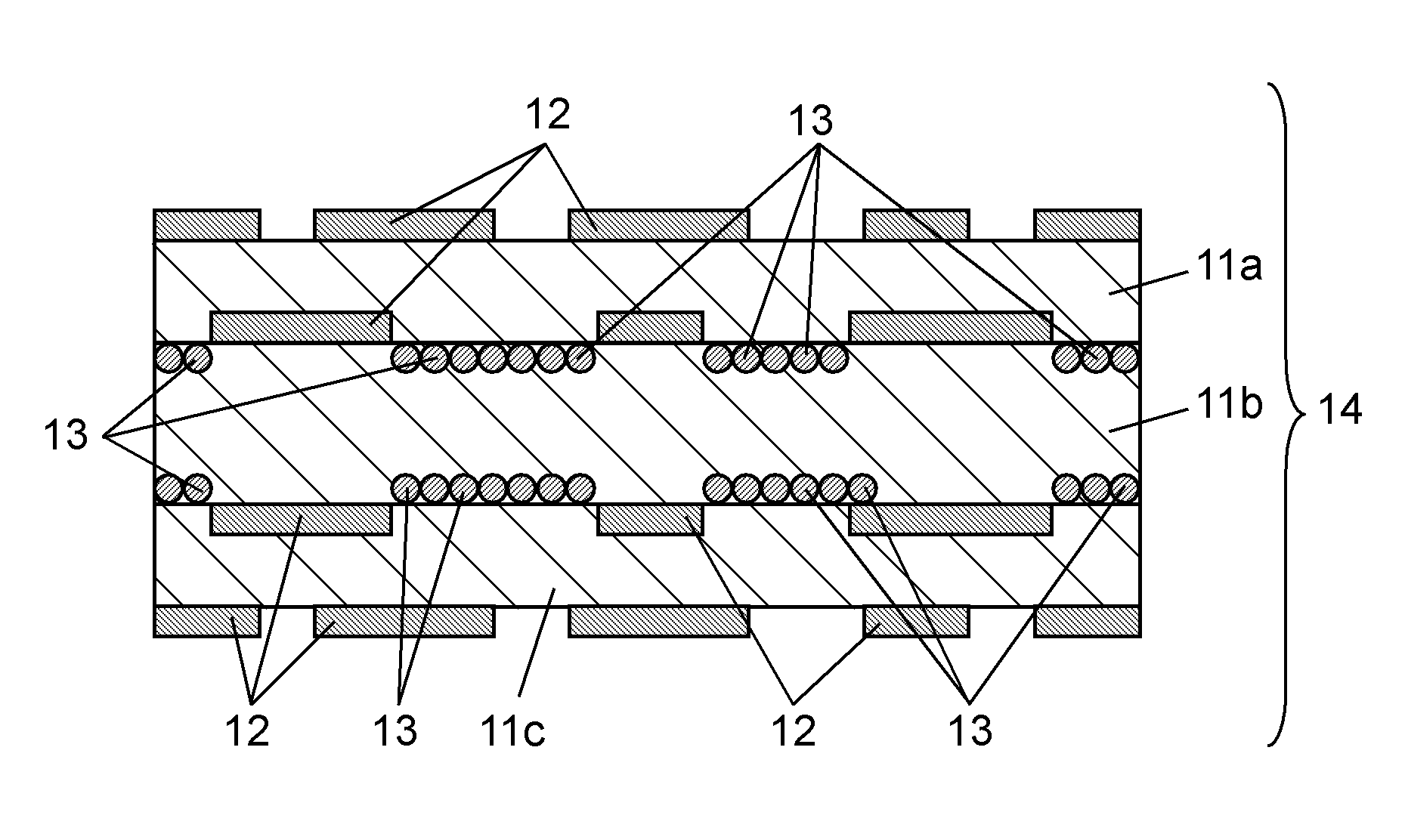 Printed wiring board, build-up multi-layer board, and production method therefor