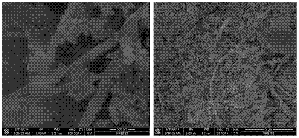 Sio with polymer modification and carbon nanofiber doping  <sub>2</sub> Airgel and its preparation method