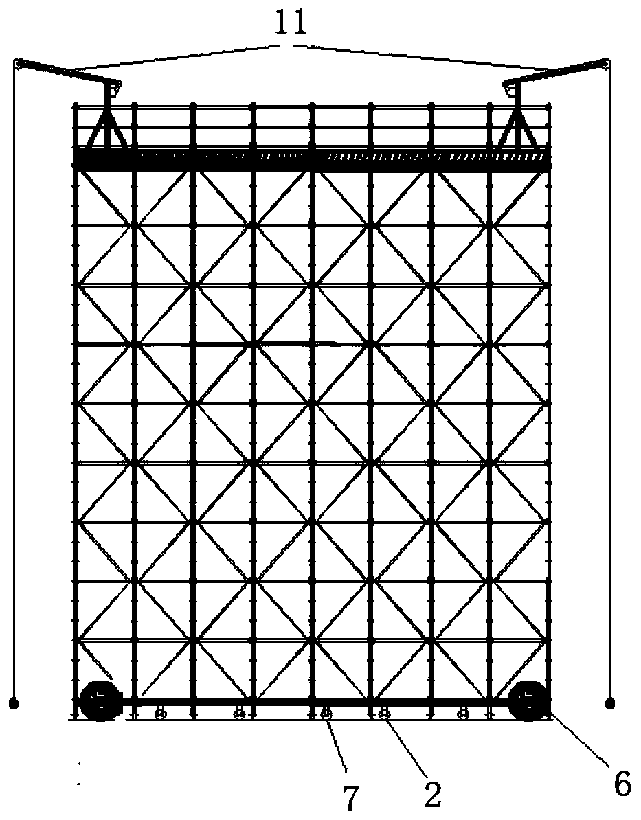 Ultra-large self-propelled tunnel multifunctional operation platform and construction method of tunnel steel bar waterproof plate