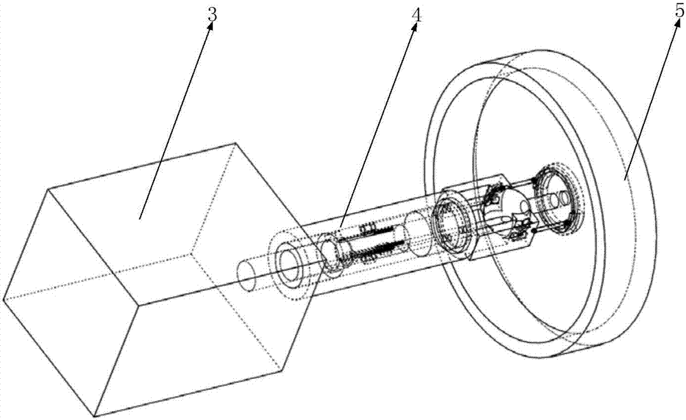 Transporting robot based on universal joints