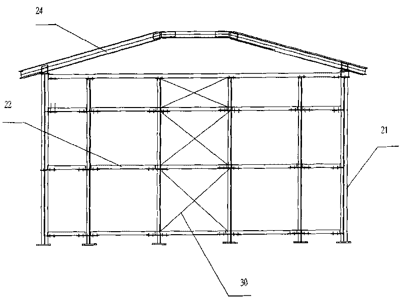 Energy-saving communication base station room