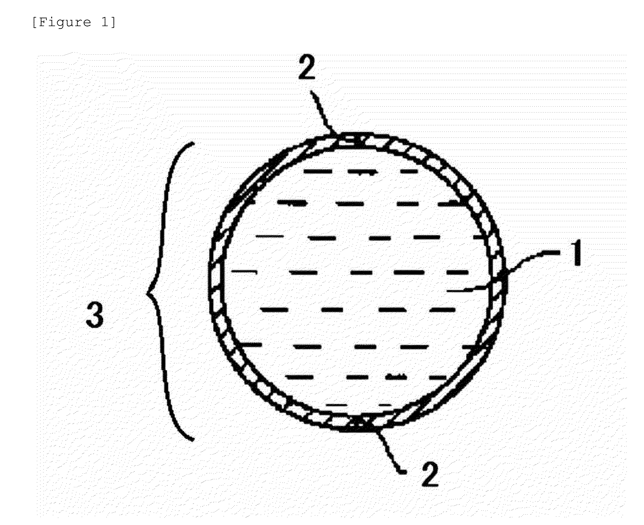 Disintegrable capsule, manufacturing method for same, and smoking equipment containing said disintegrable capsule