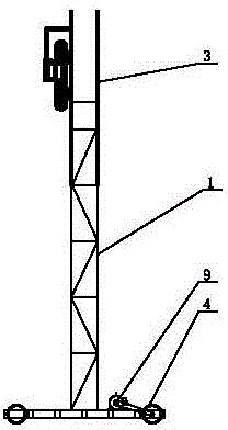 Full-automatic tunnel concrete lining maintenance device and use method thereof