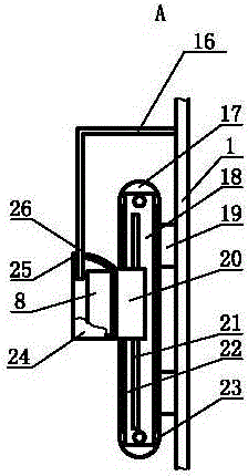 Full-automatic tunnel concrete lining maintenance device and use method thereof