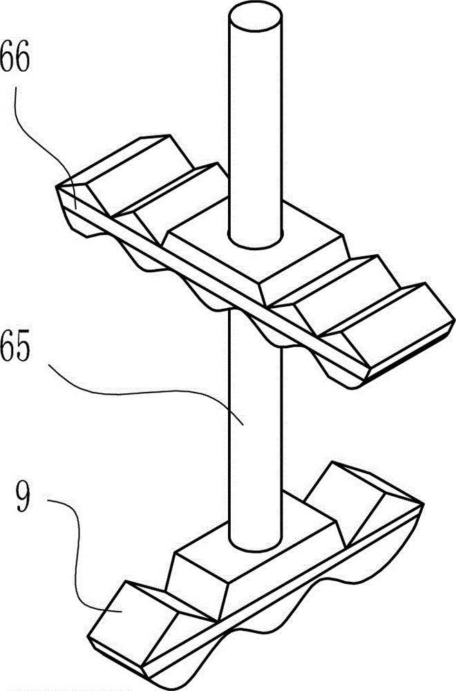 Feeding anti-blocking device for waste battery sorting machine