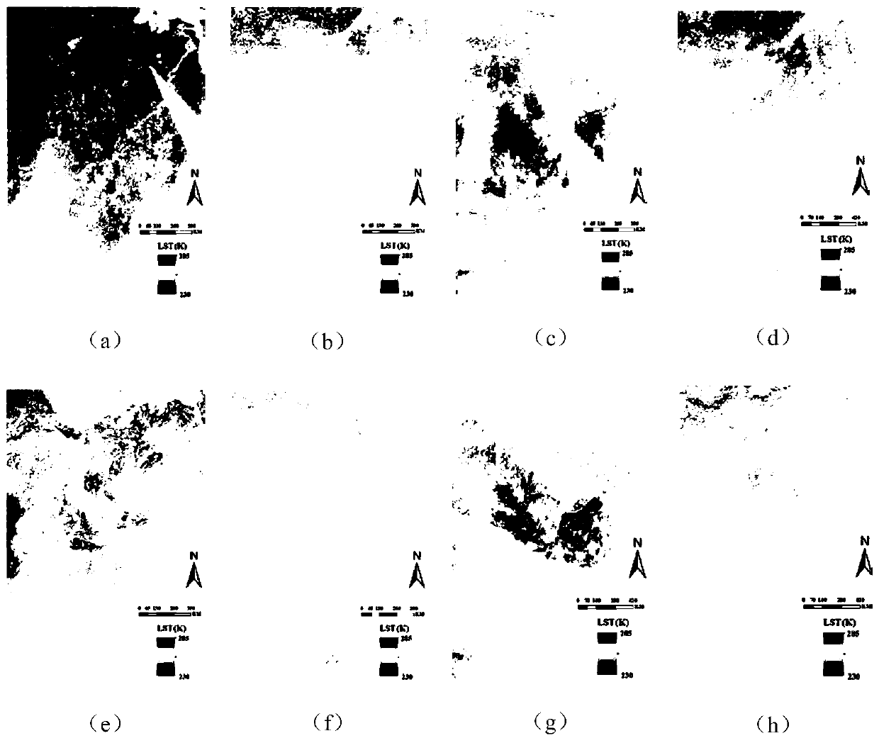 An all-weather surface temperature generation method