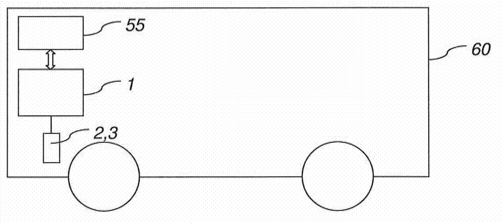 Power supply for powering an electric load of a vehicle