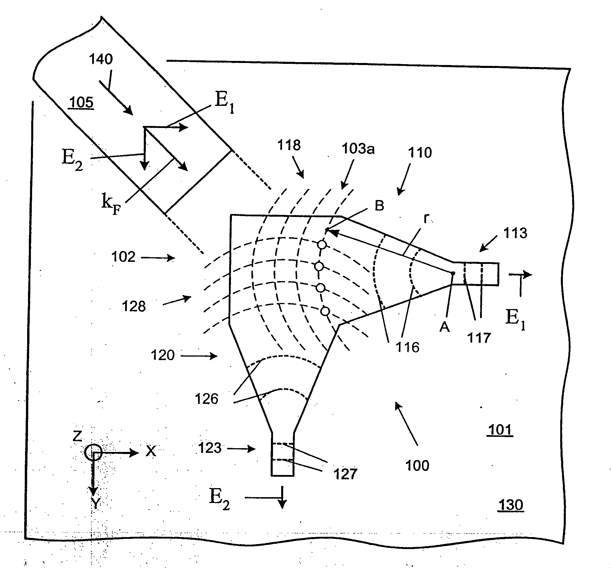 Polarization splitting grating couplers