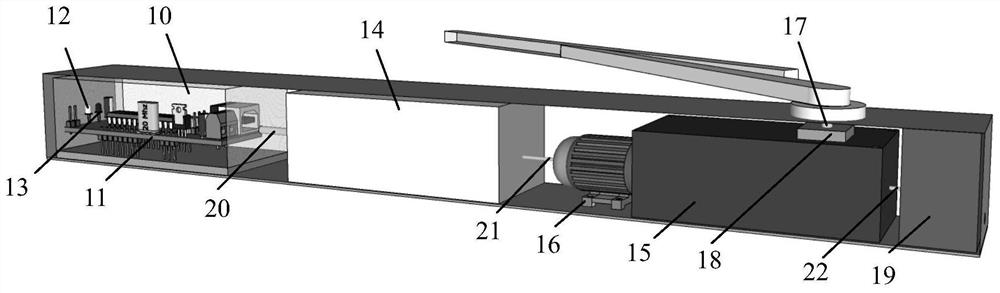 Intelligent adjusting device based on single-chip microcomputer for indoor environment