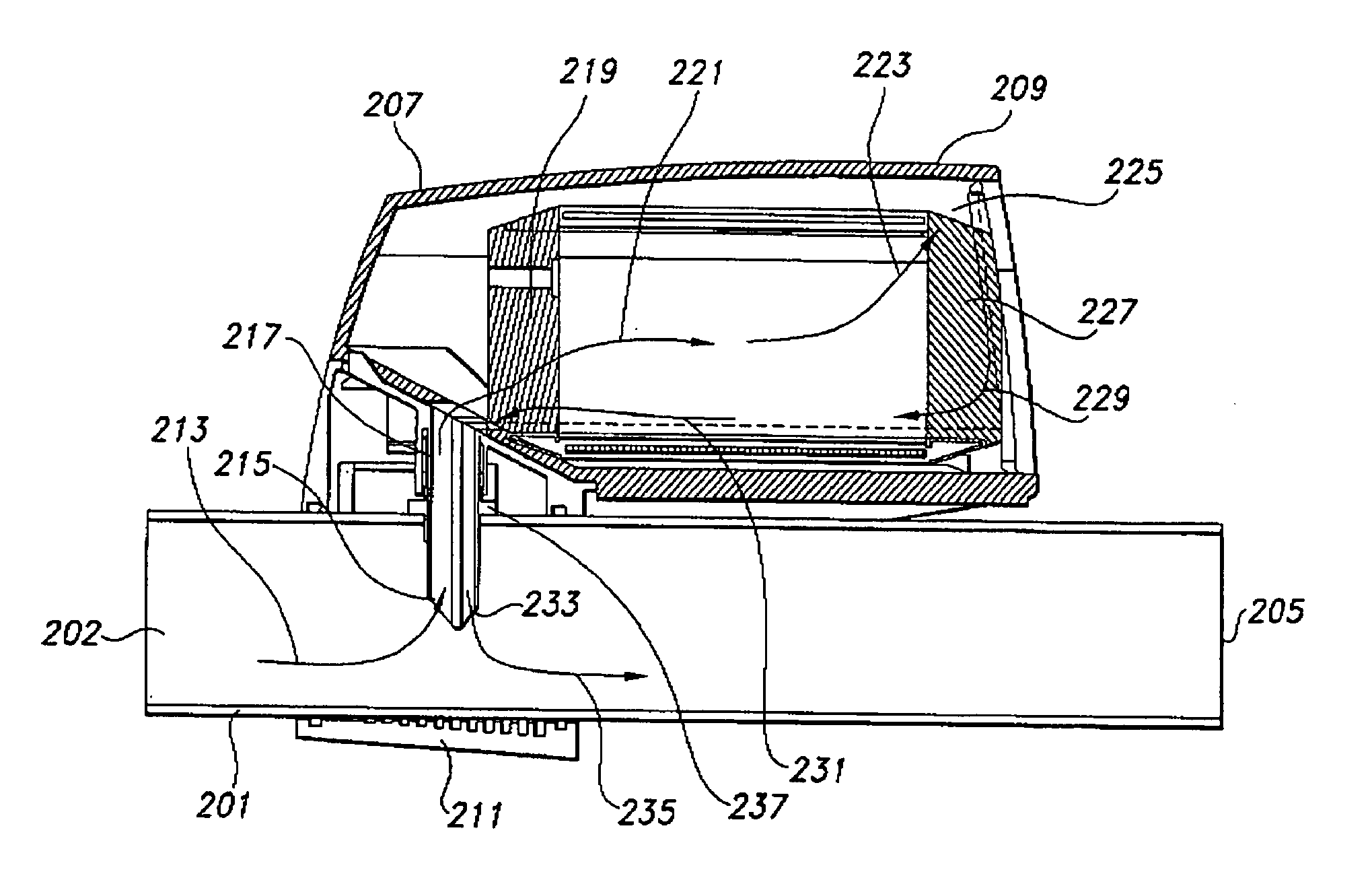 Vessel and method for water treatment