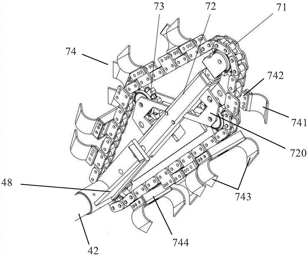 Crawler trencher with adjustable trenching depth