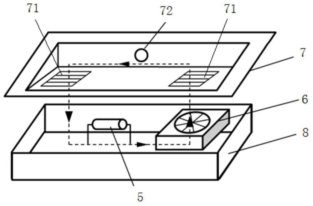 Intelligent driving camera view area windshield demisting system and vehicle