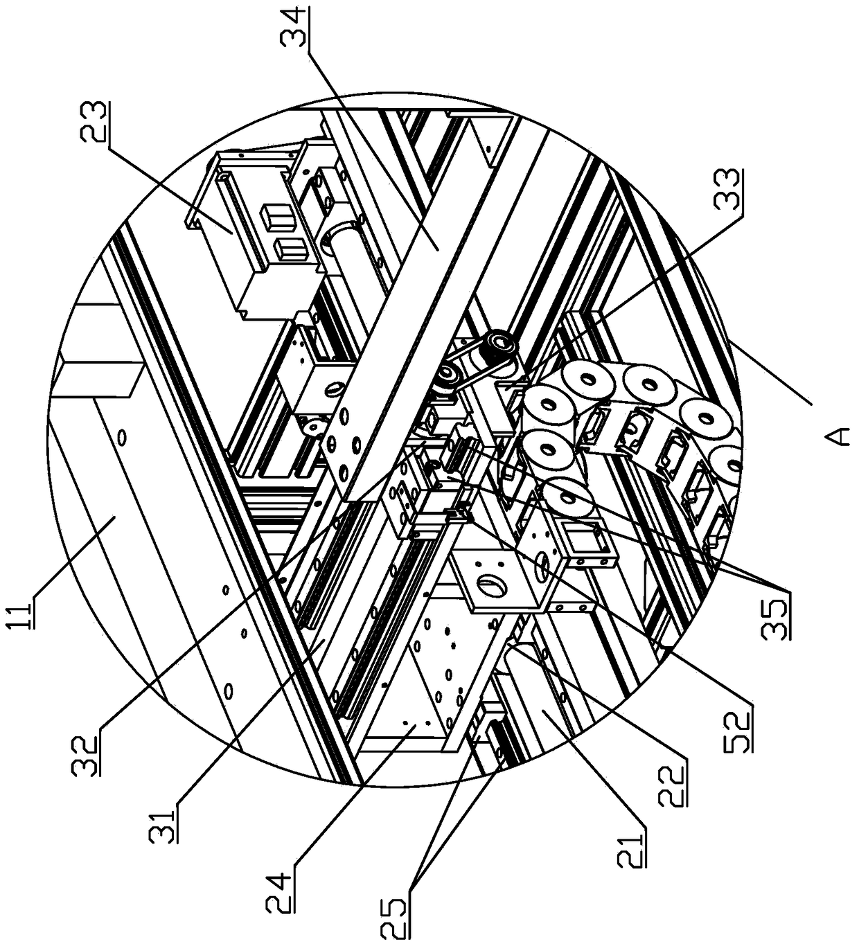 A communication antenna amplitude and phase tester