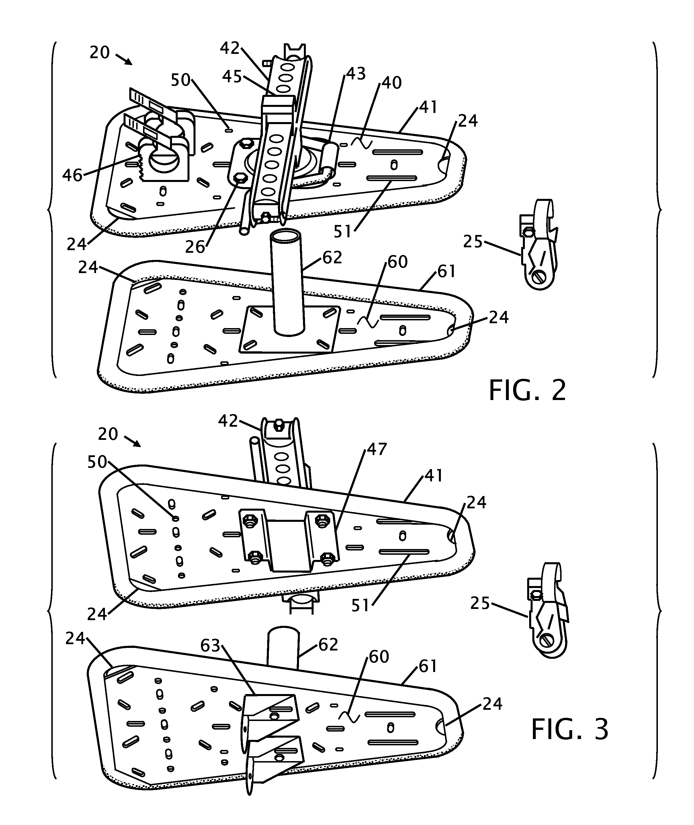 Universal spare tire and accessory mount