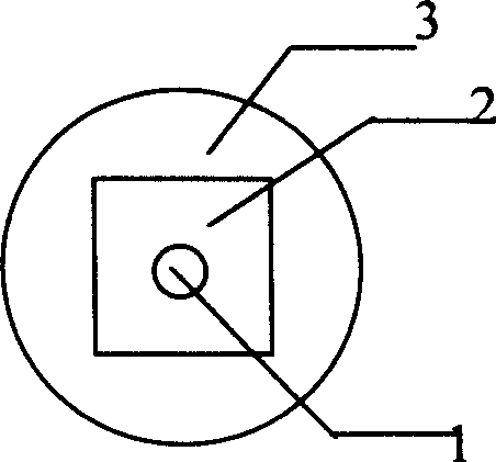 Yb3+ doped tellurate glass doubly coated fiber and preparing method thereof