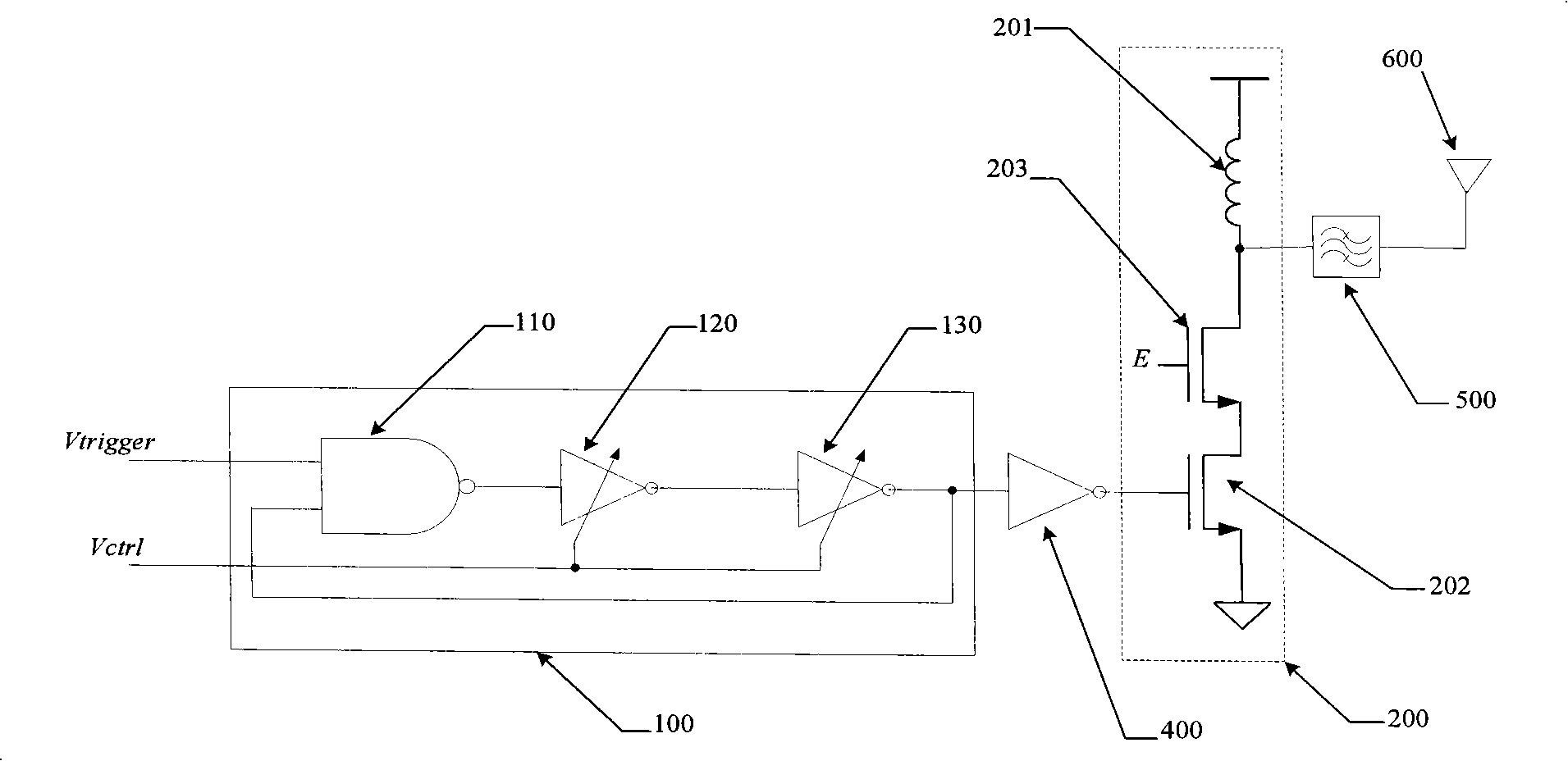 Excitation type pulse generator