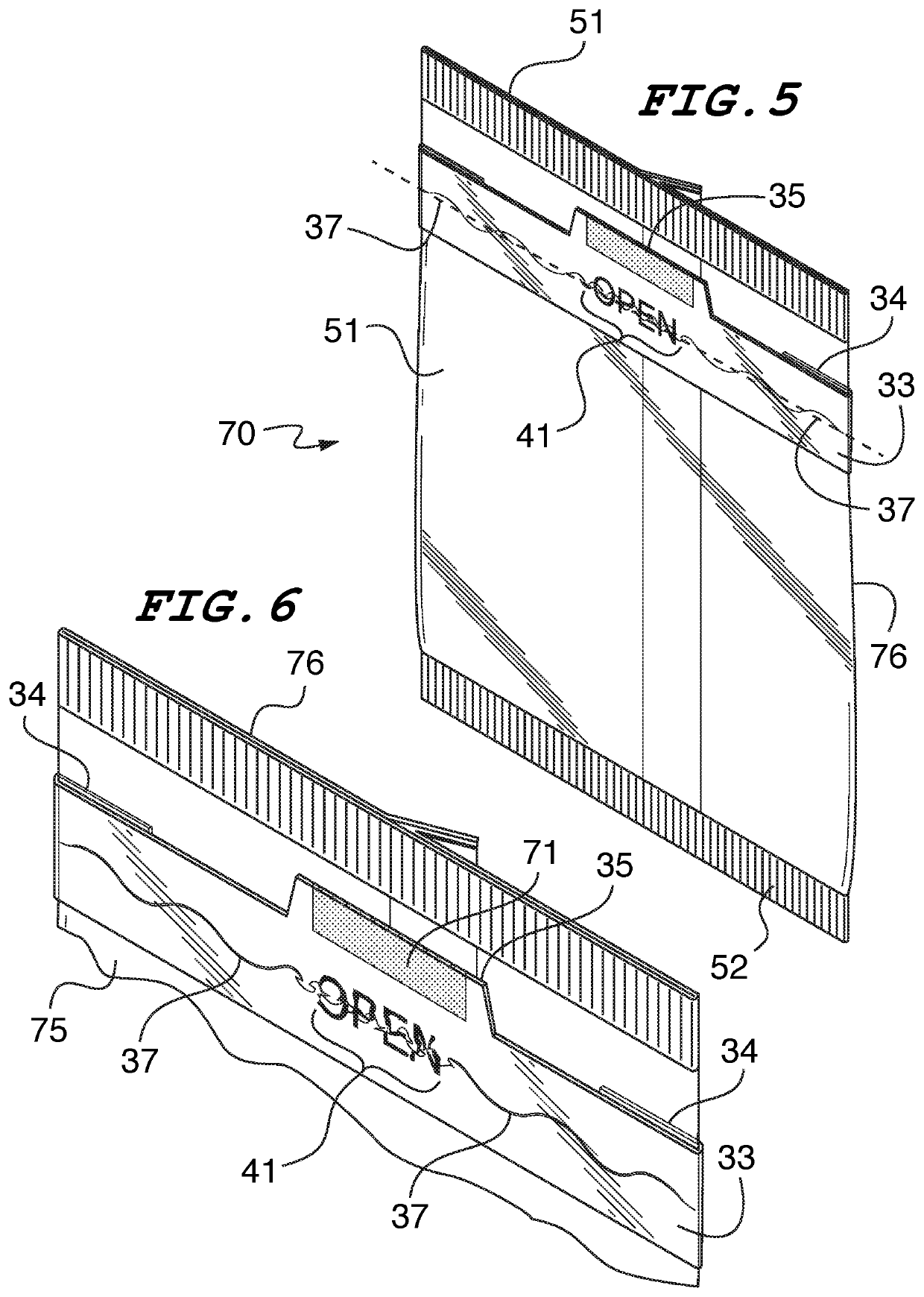 Tamper-evident, tear-open resealable package