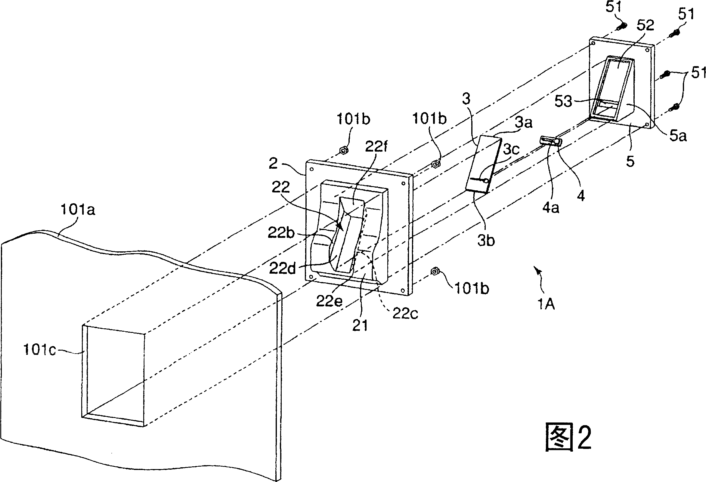 Fingerprint authentication device and elevator employing the fingerprint authentication device