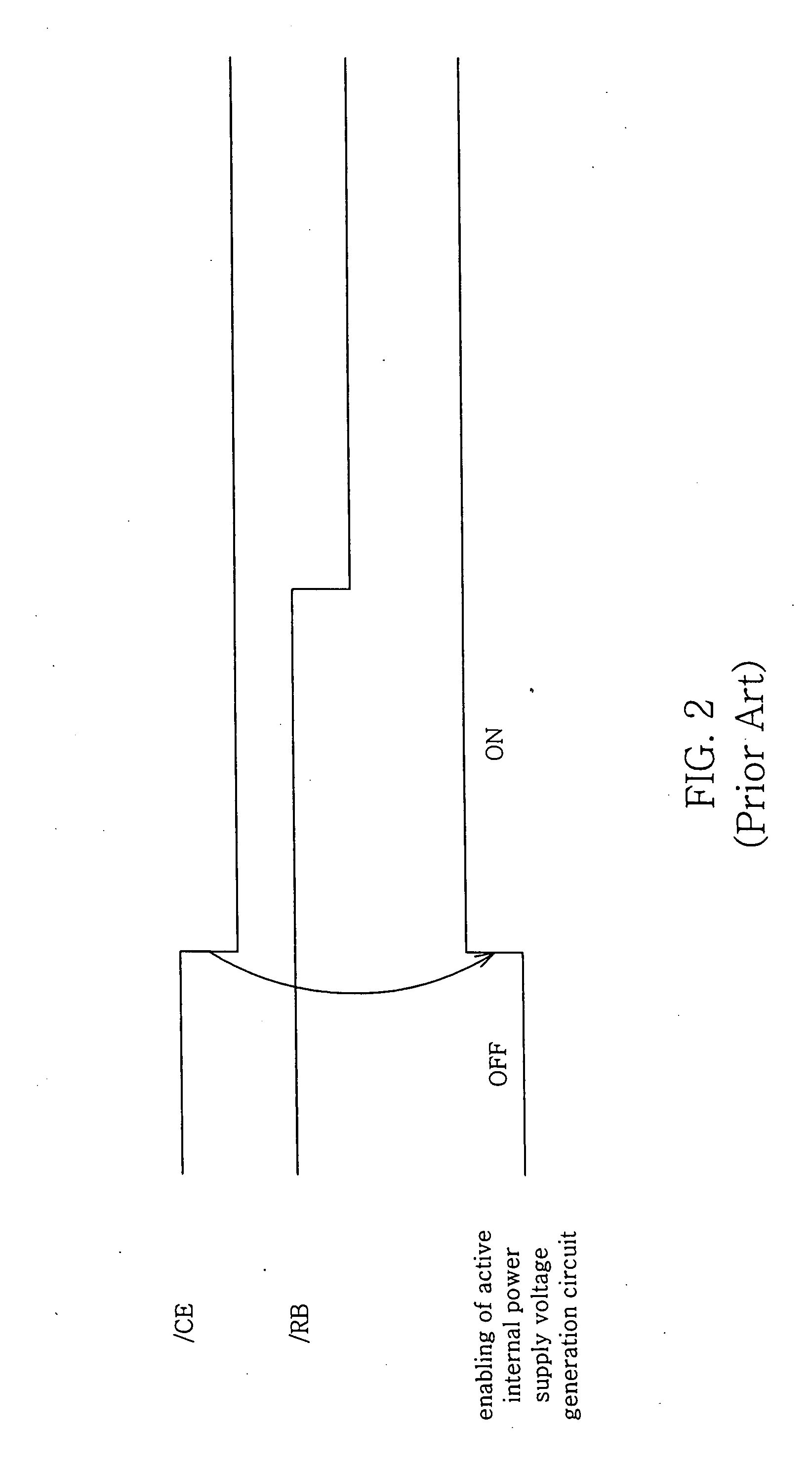 Multi-chip semiconductor memory device having internal power supply voltage generation circuit for decreasing current consumption