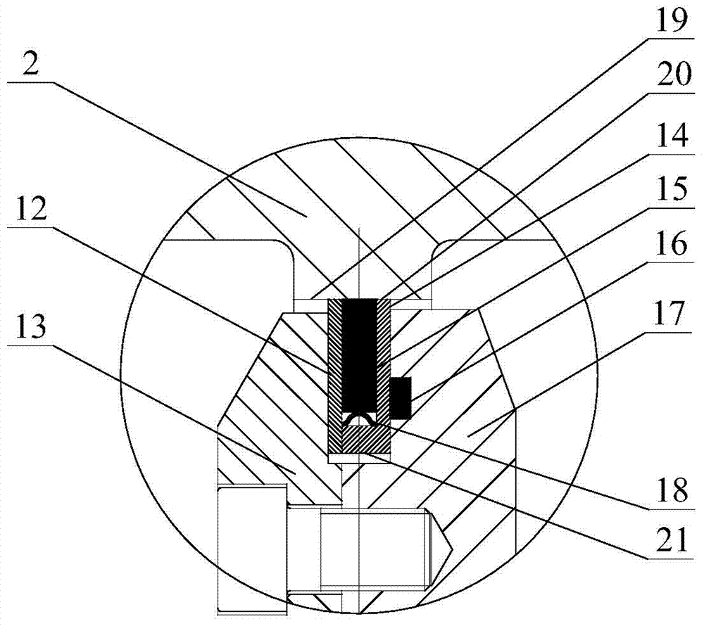 A triple eccentric sealing butterfly valve with a sealing ring