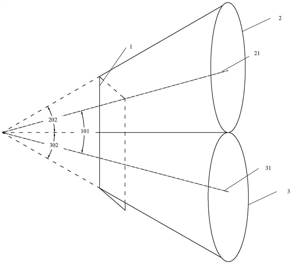 A supplementary light device and photographing equipment