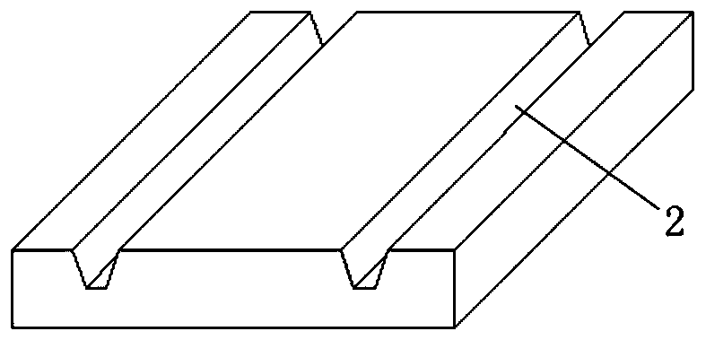 Substrate for micro LED display panel, and manufacturing method thereof