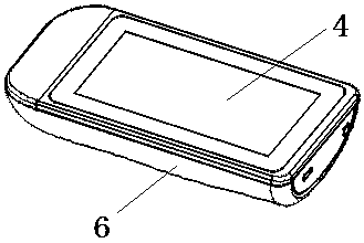 Portable cardiopulmonary detection training instrument