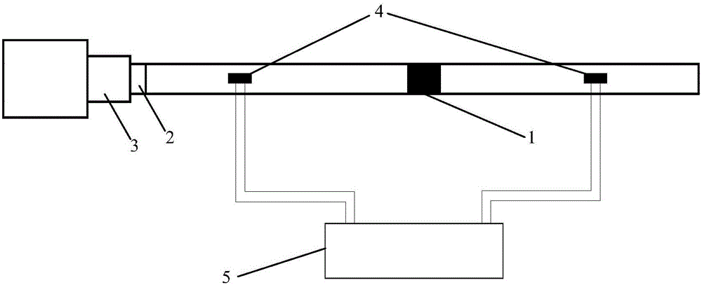 Impact damage rock sample preparation and assay method based on SHPB test