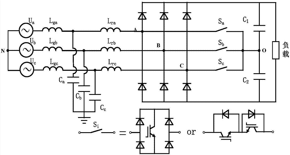 Method for optimizing input current of Vienna rectifier