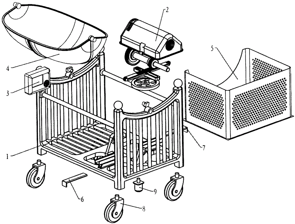 a cradle mechanism