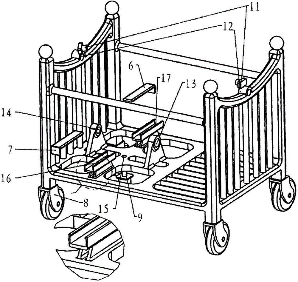 a cradle mechanism