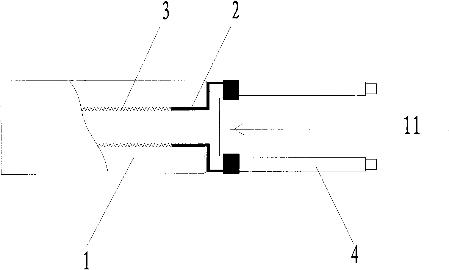 Silicon nitride heating element and making method thereof