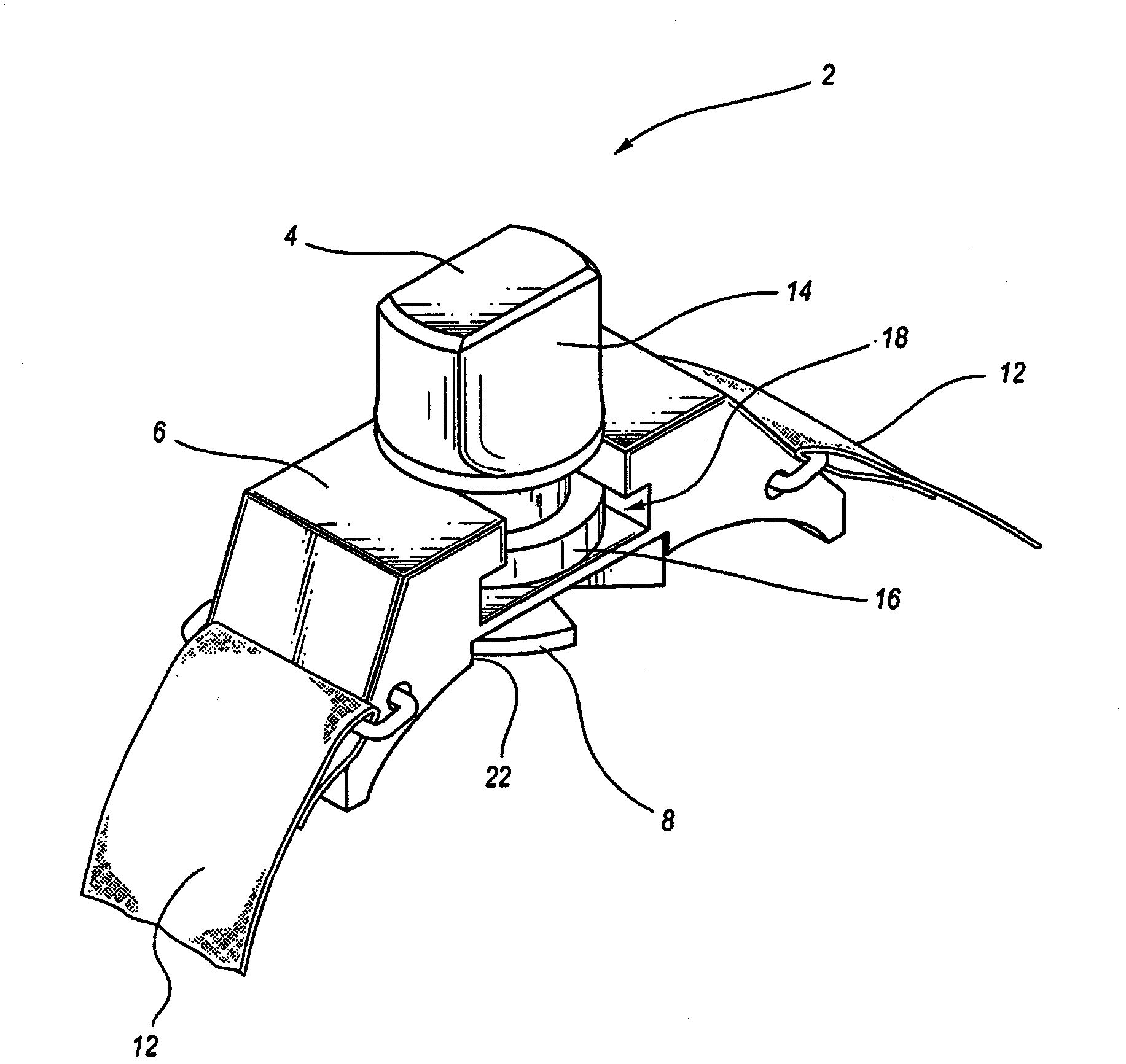 Radial artery compression device