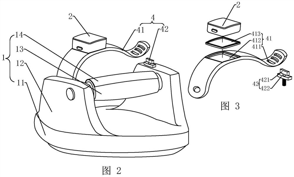 A kind of medical intravenous injection auxiliary device